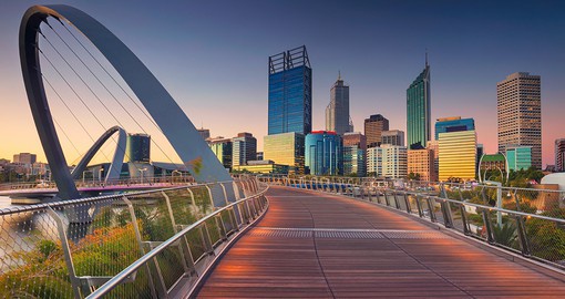 Enjoy endless hours of sunshine in Perth, the sunniest of Australia's capital cities