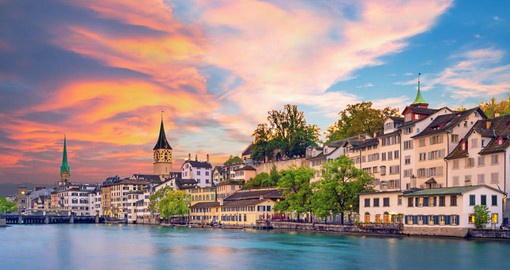 A global financial centre, Zurich is Switzerland's largest city