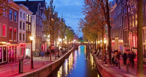 The canals of Amsterdam - a great photo opportunity on all Netherlands tours.