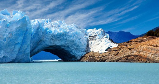 The Perito Moreno glacier is one of 47 found in Argentina