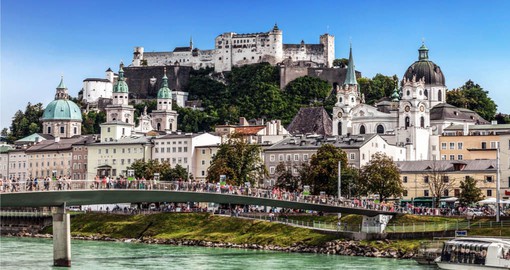 Salzburg and the Fortress Hohensalzburg on your European Tour