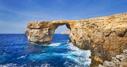 Azure window on Gozo Island