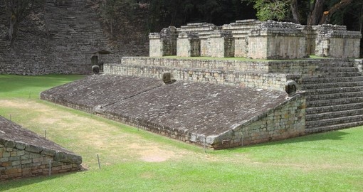 Mayan city ruins of Copan