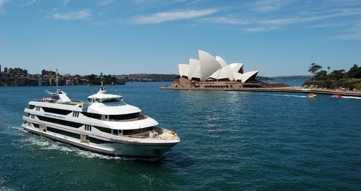 Your Australia vacation includes a Sydney Harbour Cruise.