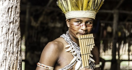 Tribe ritual in The Amazon