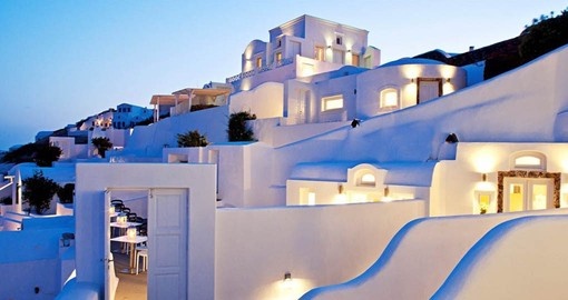 Canaves Oia Hotel is your home on Santorini on your Greek Vacation