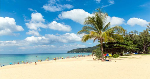 Phuket is Thailand's largest island and is surrounded by the Andaman Sea