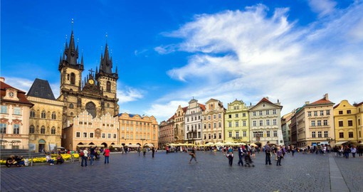The Old Town Square is at the centre of your Prague vacation
