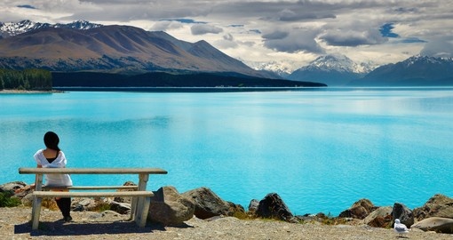 Must visit lake Pukaki and Mount Cook when you travel to New Zealand.