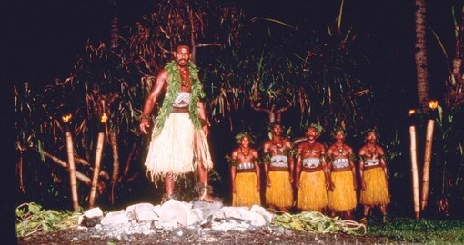 Fiji firewalking ceremony