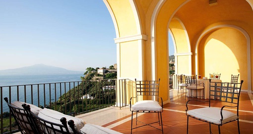 Take in spectacular views from Grand Hotel Angiolieri on your Italy vacation