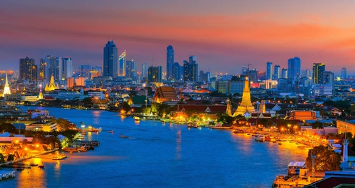 Bangkok's vibrant skyline