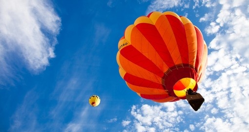 Include a hot air balloon ride over Melbourne on your trip to Australia