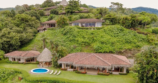 Enjoy luxurious resorts as you explore Costa Rica's biodiversity