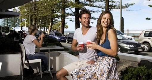 You have to have coffee on the esplanade and enjoy the amazing taste during your next trip to Australia