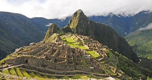 The world famous Machu Picchu is a must for all Peru tours