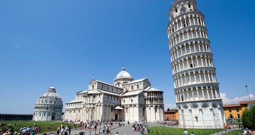 Piazza dei Miracoli and The Leaning Tower of Pisa