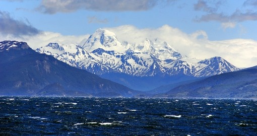 Enjoy teh view over the Beagle Channel on your Argentina vacation
