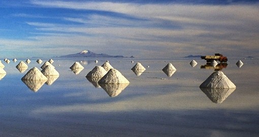 The Salt Flats are a must see on any trip to Bolivia