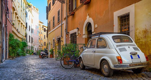 Discover the colourful bohemian areas of Rome that cling to their working-class roots