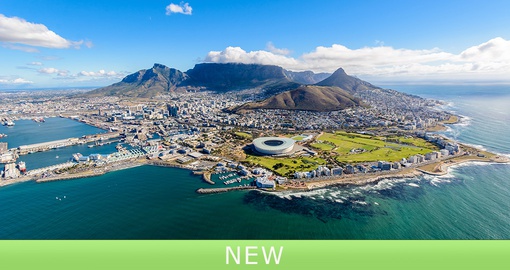Aerial view of the 'Mother City' - Cape Town