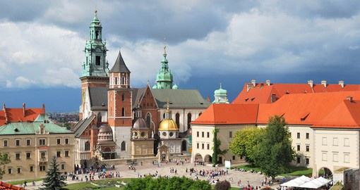 Poland's former royal capital, Krakow is a feast for architectural enthusiasts