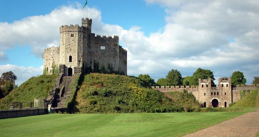 Cardiff Castle’s walls and fairy-tale towers hold 2,000 years of history