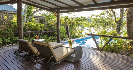 Experience all the amenities Savasi Island Villa can offer during your next trip to Fiji.
