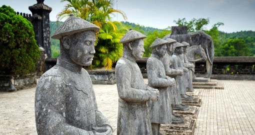 Your Vietnam Vacation visits the Tomb of Khai Dinh near Hue