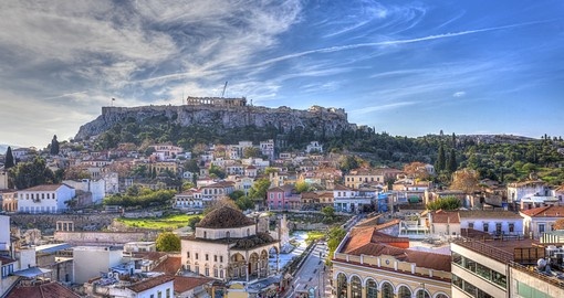 Your Greece tour starts in Athens.