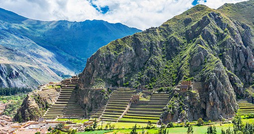 The fertile soil of the Sacred Valley provided the Incan Empire with an abundance of corps
