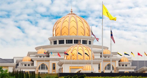 The Istana Negara is the official residence of the Yang di-Pertuan Agong, the monarch of Malaysia
