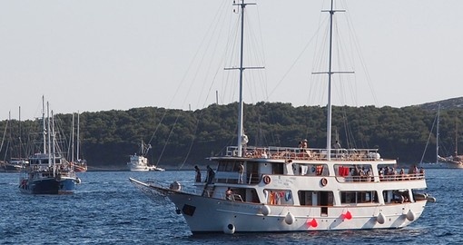 Cruising in  Kvarner Bay during your next trip to Croatia.