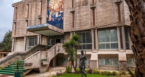 The National Museum of Ethiopia is included on most Addis Ababa tours.