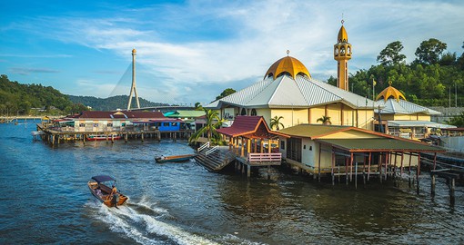 Journey to the world's largest floating village, Kampong Ayer