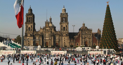 Cathedral Metropolitana on the Zocalo is one of Mexico City’s most iconic structures