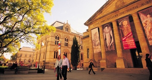 See colonial art at the Art Gallery of South Australia