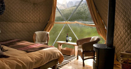 Relax after a day of adventuring on your Chile vacation