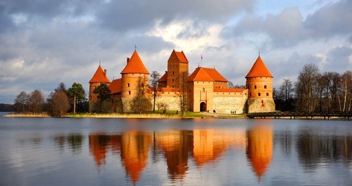Trakai Castle can be visited on your Lithnuania Vacation