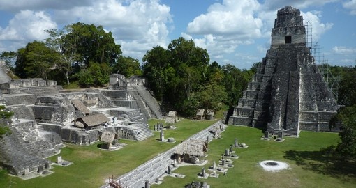 One of the largest archaeological sites of Maya civilization