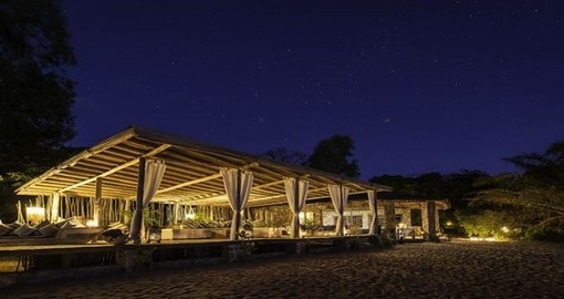 Experience all the amenities of the Kaya Mawa during your next trip to Malawi.