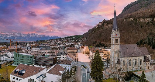 Stroll the streets of Vaduz to journey through the capital's cultural center