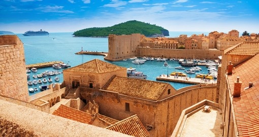 See the historic Port of Dubrovnik on your trip to Croatia