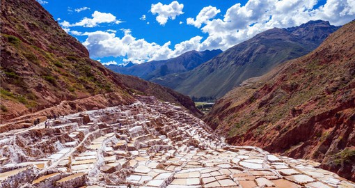 Experience the Salinas de Maras on your Peru Vacation