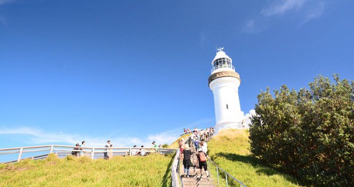 Visit the Bryon Bay Lighthouse as part of your Australia Vacation.