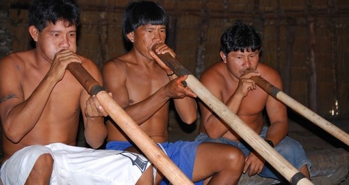 An Indian tribe in remote Brazil