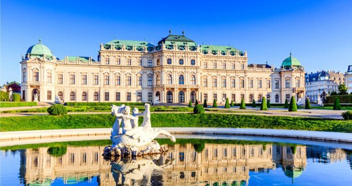 The Belvedere Palace in Vienna is a must see sight of any Austria Tours itinerary.