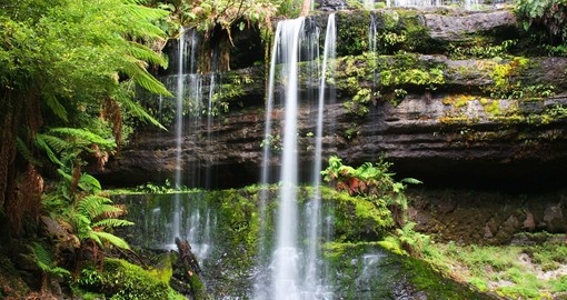 Russell Falls in Tasmania
