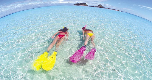 Snorkel or try other water sports on your Fiji Vacation