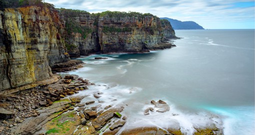 The Tasman Peninsula offers some of the best clifftop and coastal walking in the world